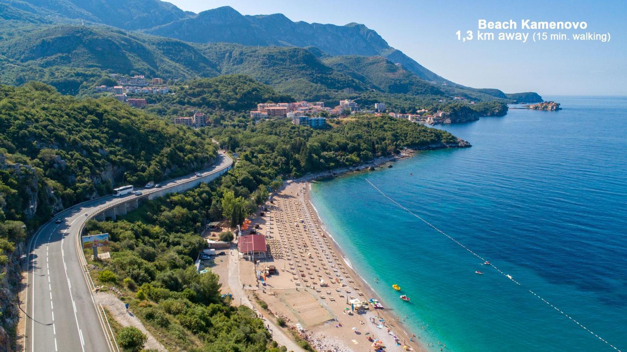 Apartments My Przno Sveti Stefan Dış mekan fotoğraf